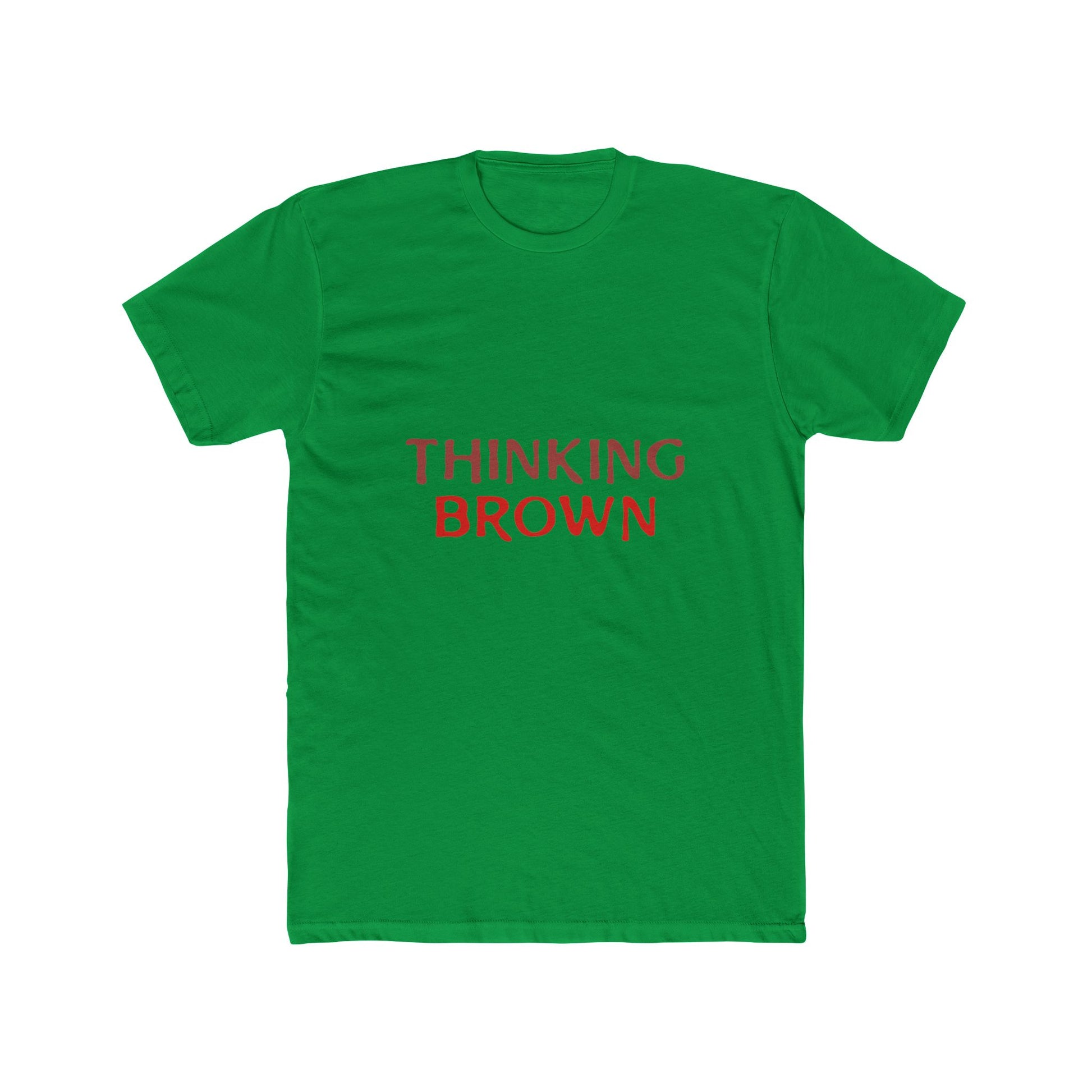 Thinking Bold Text Unisex Cotton Tee - snazzymerch