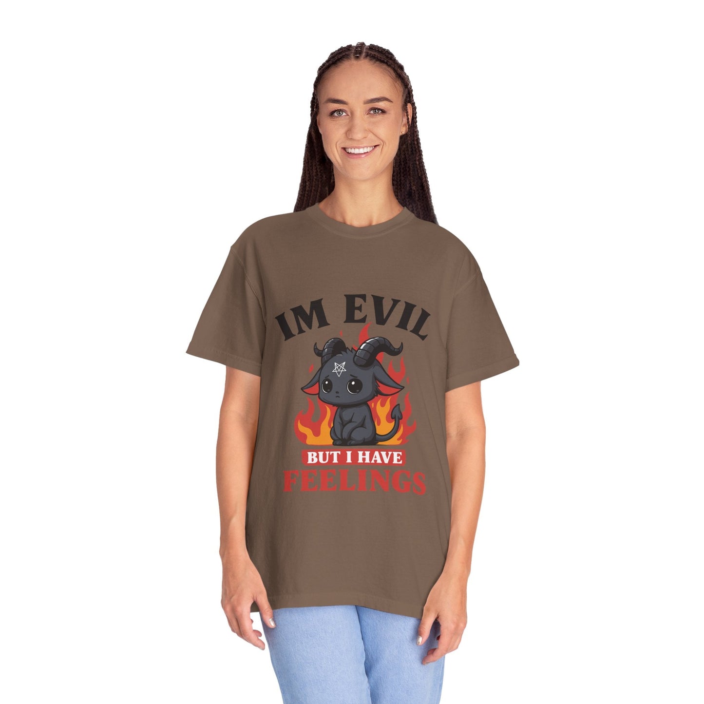 Dyed T-shirt – Snazzy Evil Edition Printify