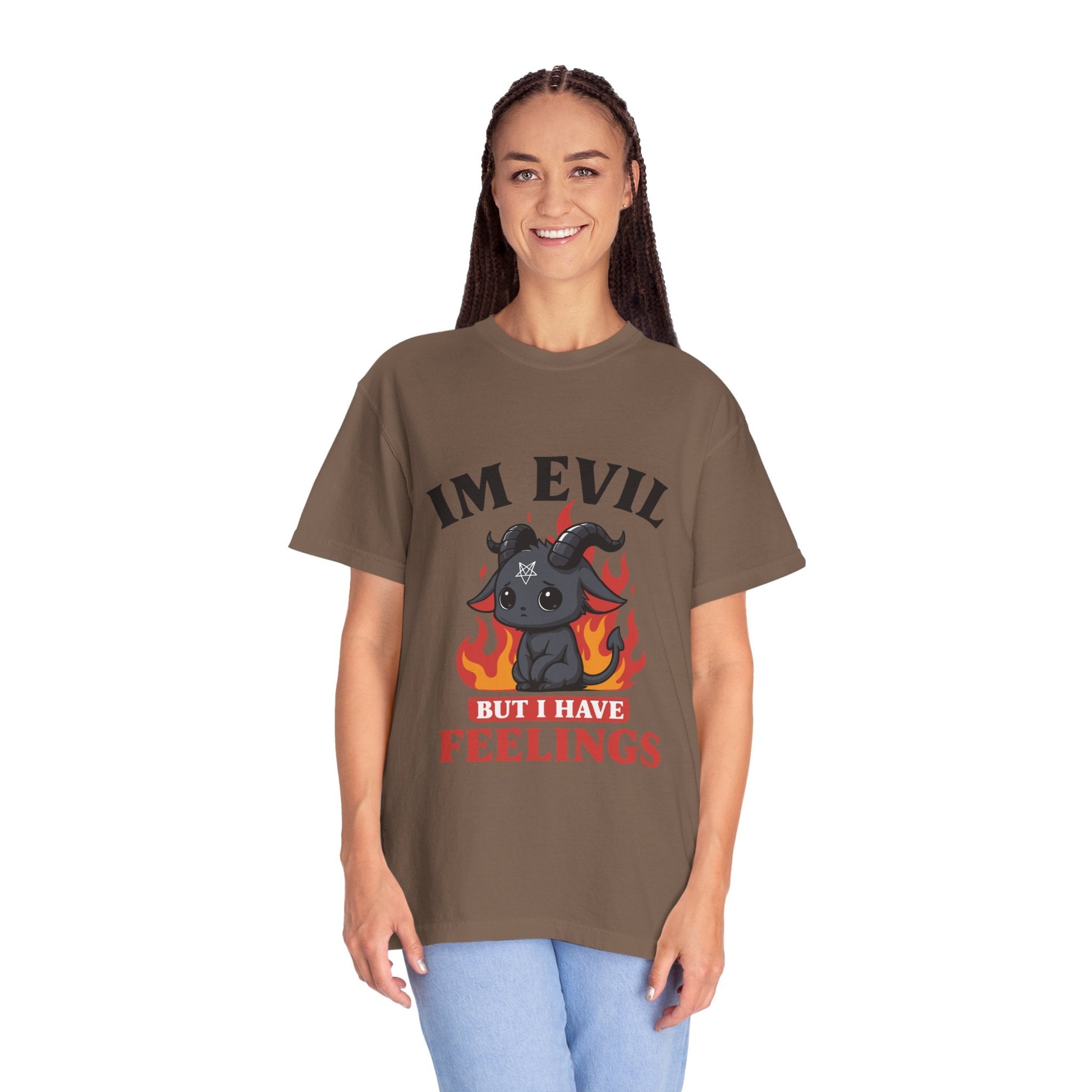 Dyed T-shirt – Snazzy Evil Edition Printify