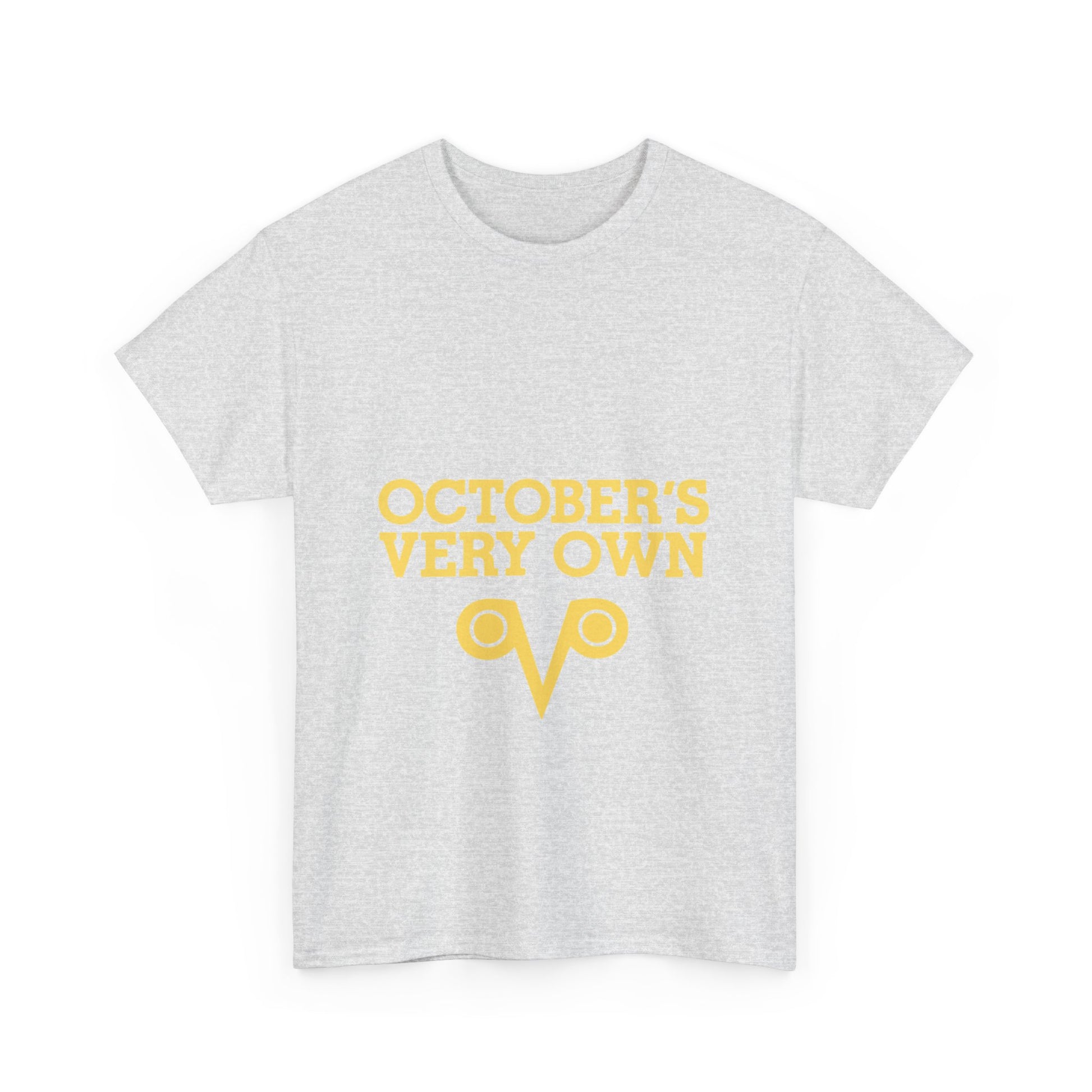 October’s Very Own Bold Logo Heavy Cotton Tee Printify