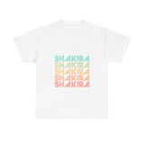 Retro Pop Lines Unisex Heavy cotton tee Printify