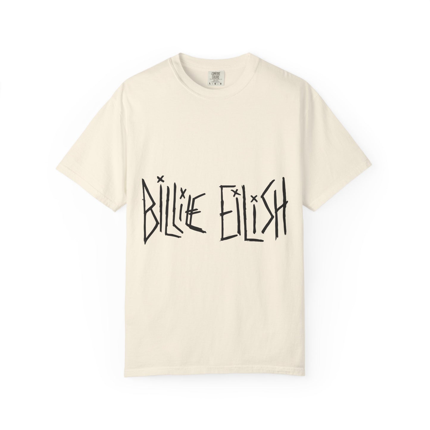 Billie Eilish Inspired Dyed T-shirt – Twisted Ink Font Edition Printify