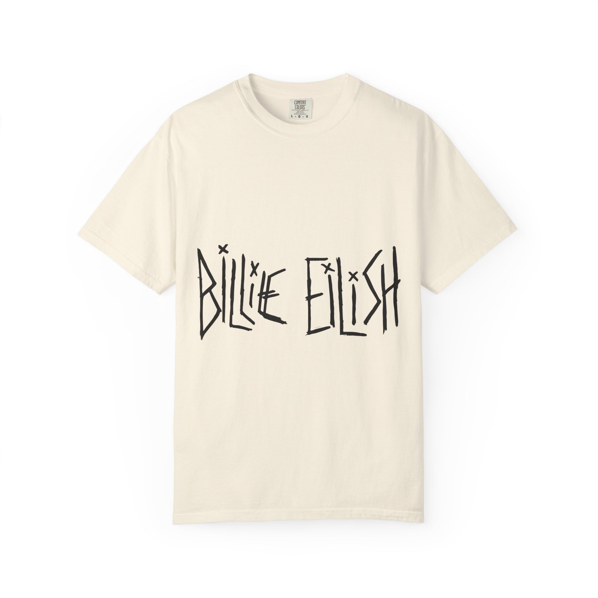 Billie Eilish Inspired Dyed T-shirt – Twisted Ink Font Edition Printify