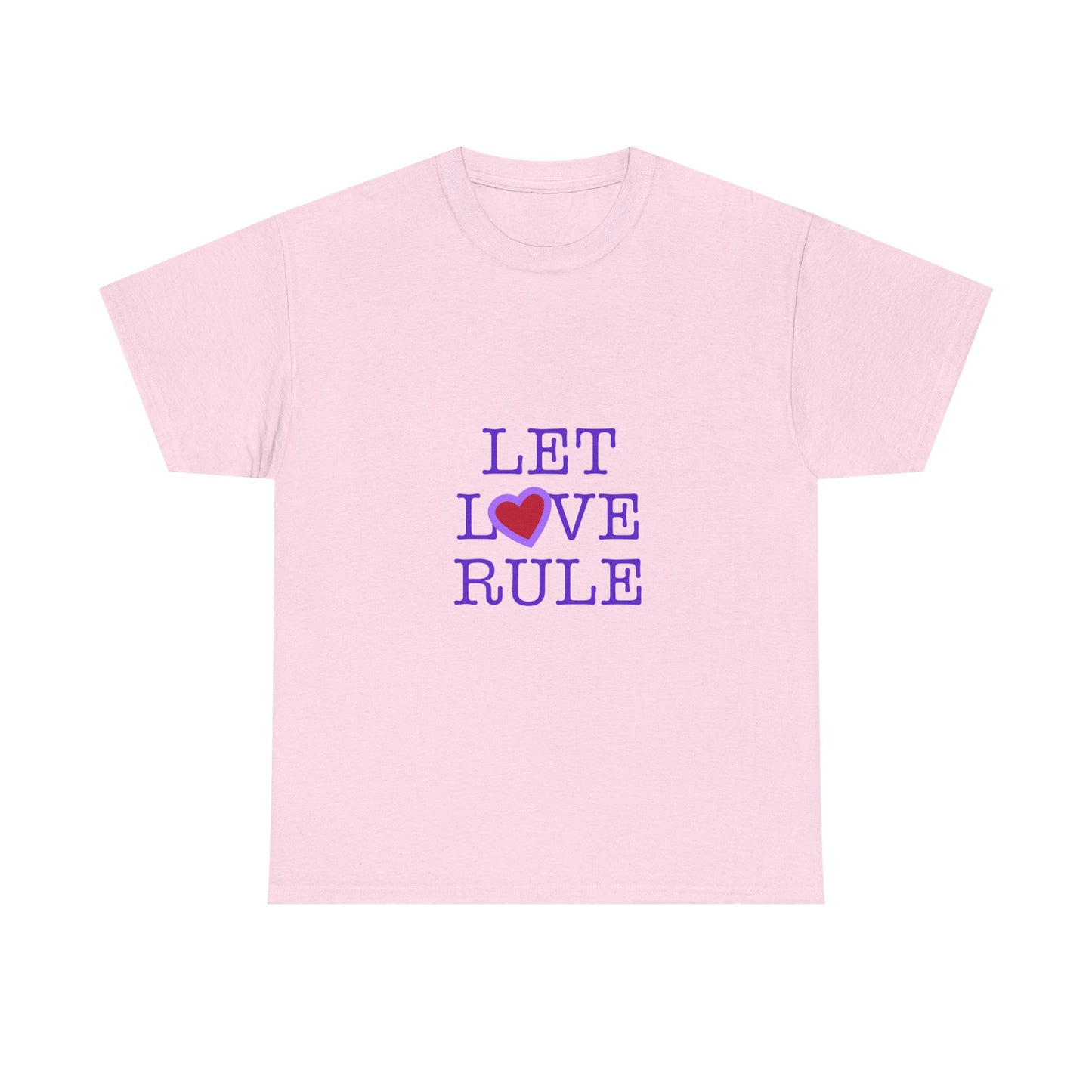 Let Love Rule (Remix) Unisex Heavy cotton tee Printify