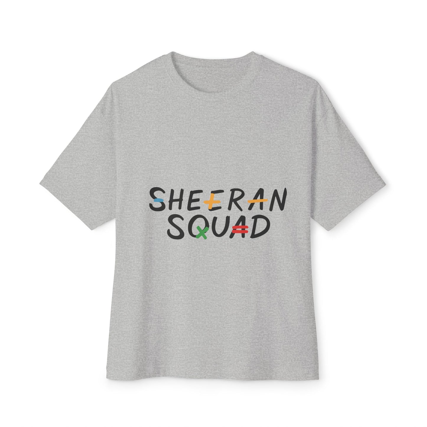 Sheeran Squad Oversized Boxy Tee | SnazzyMerch