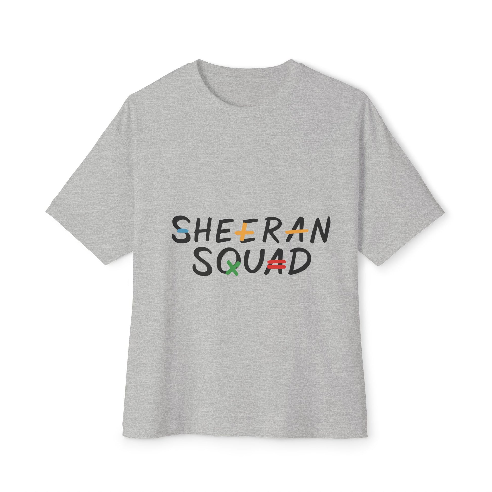Sheeran Squad Oversized Boxy Tee | SnazzyMerch