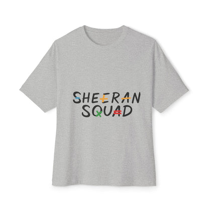 Sheeran Squad Oversized Boxy Tee | SnazzyMerch