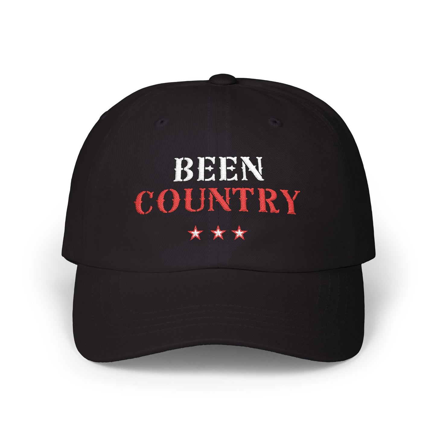 Red Country Western Star Classic Dad Cap - snazzymerch