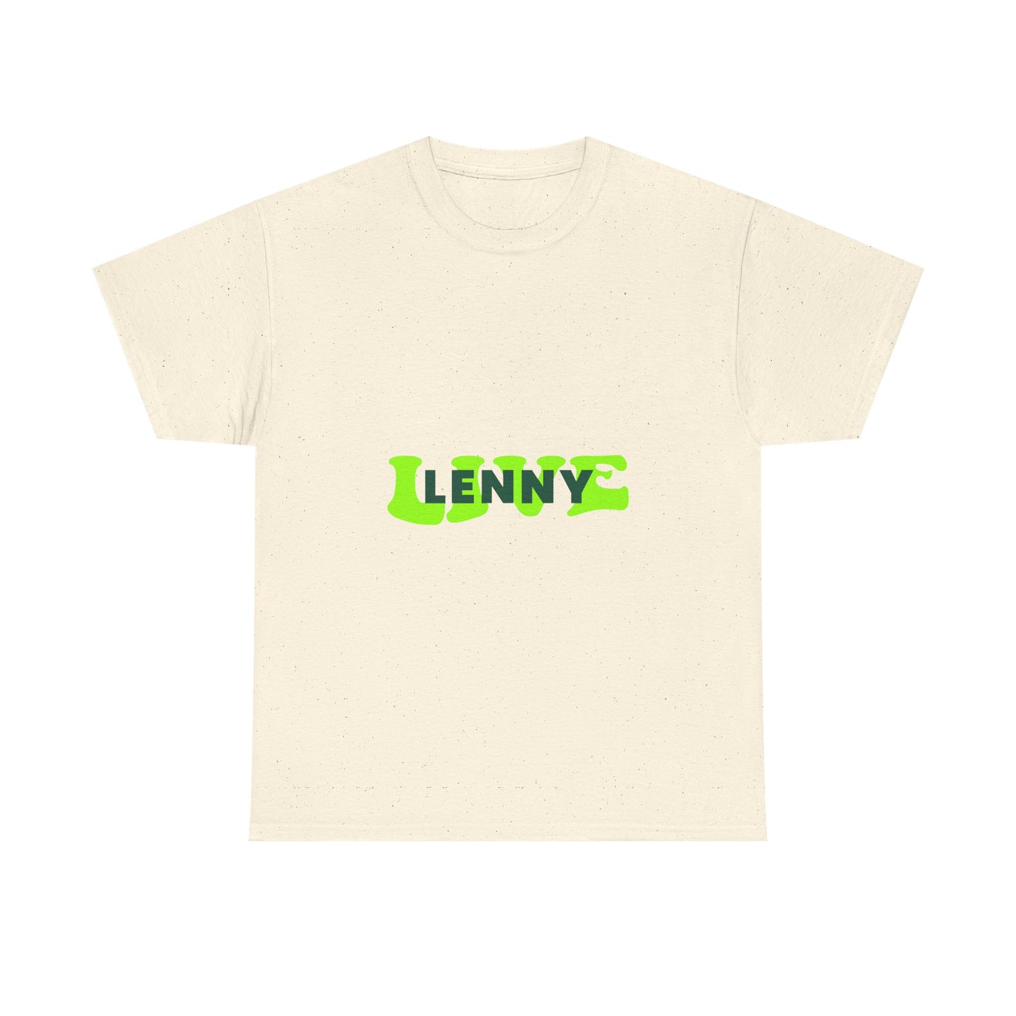 Live Lenny Pop Unisex Heavy cotton tee Printify