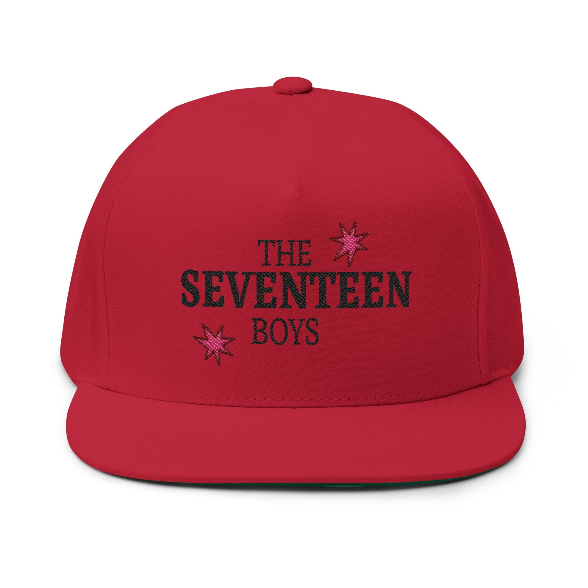 Starburst Seventeen Flat Bill Cap (Embroidery) - snazzymerch