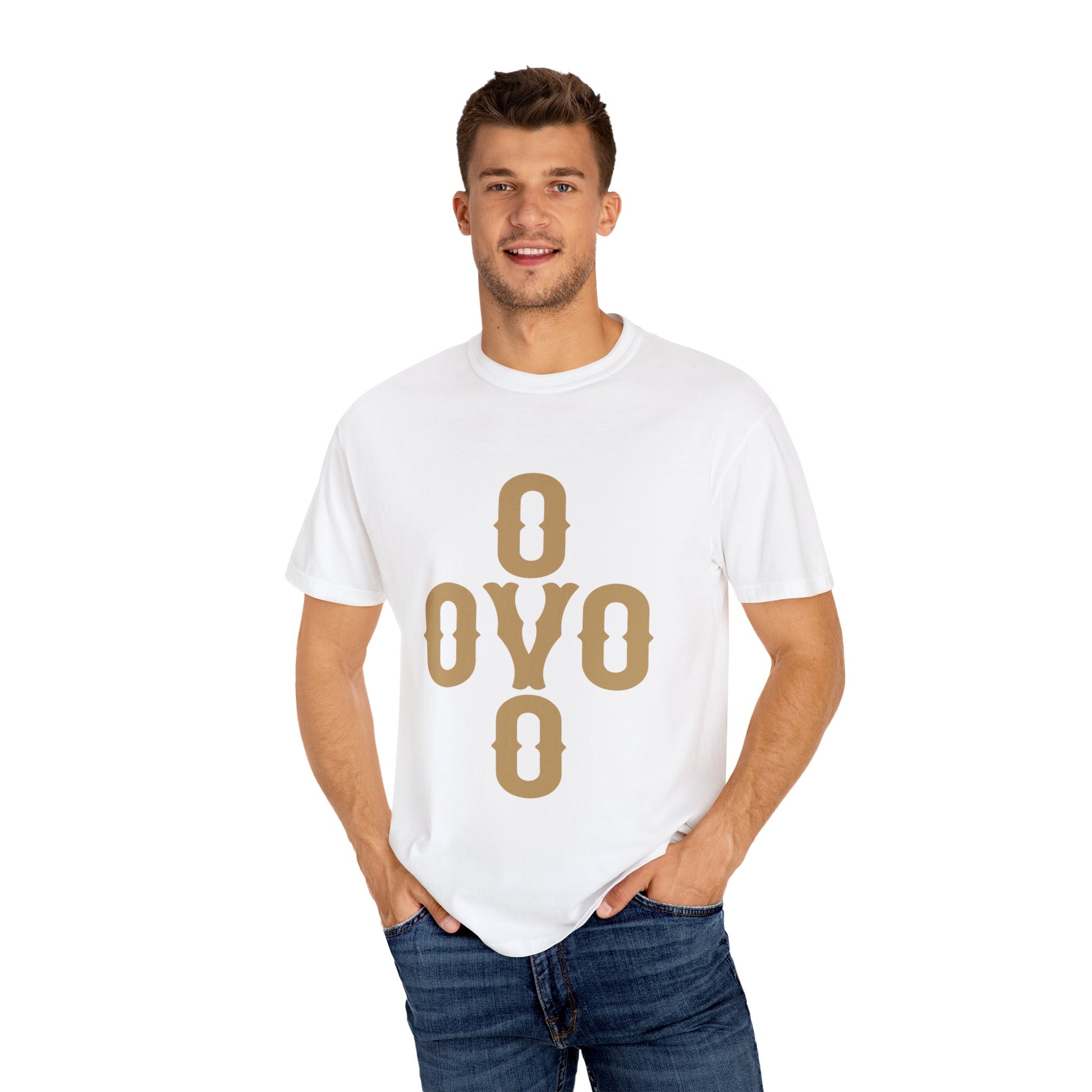 OVO Monogram Stack Dyed Tshirt Printify