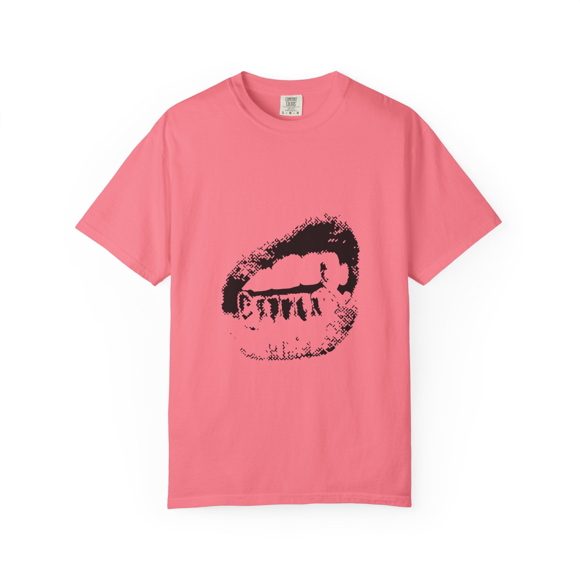 Distorted Black Wordmark - snazzymerch