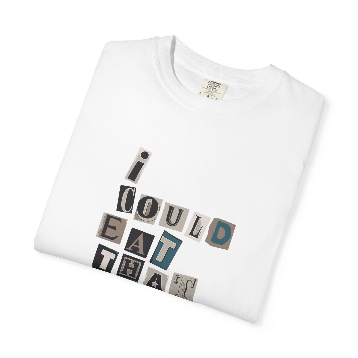 Billie Eilish Inspired Dyed T-shirt – Mixed Message Collage Edition Printify