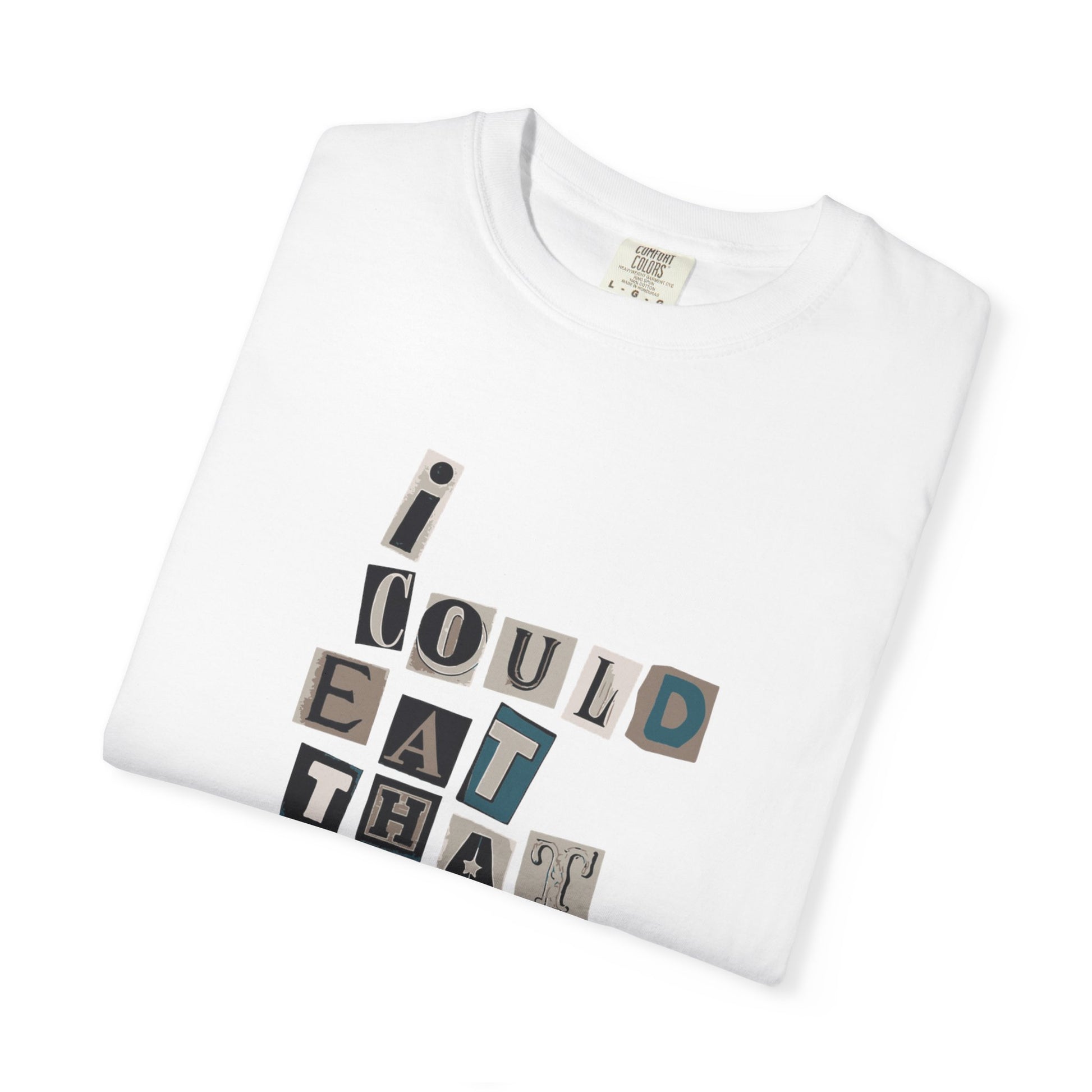 Billie Eilish Inspired Dyed T-shirt – Mixed Message Collage Edition Printify