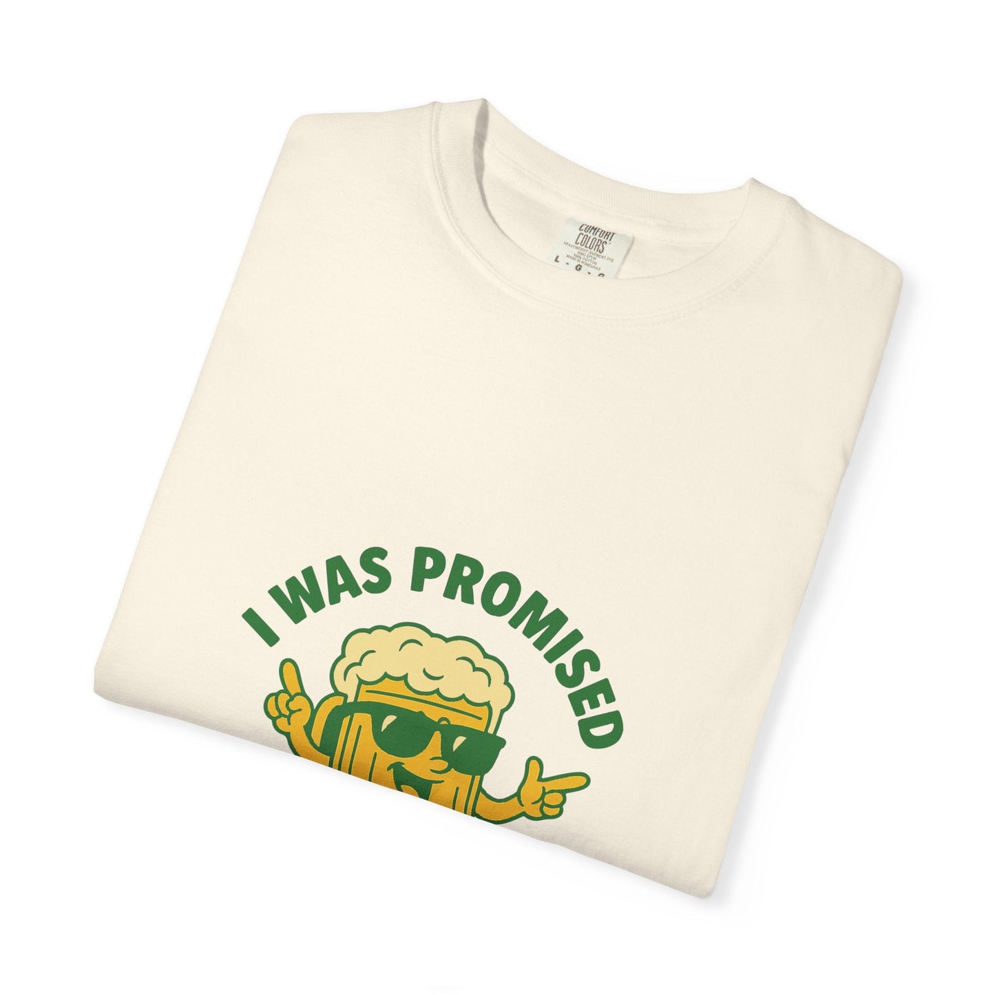 Unisex Garment-Dyed T-shirt – Snazzy Free Beer Edition Printify