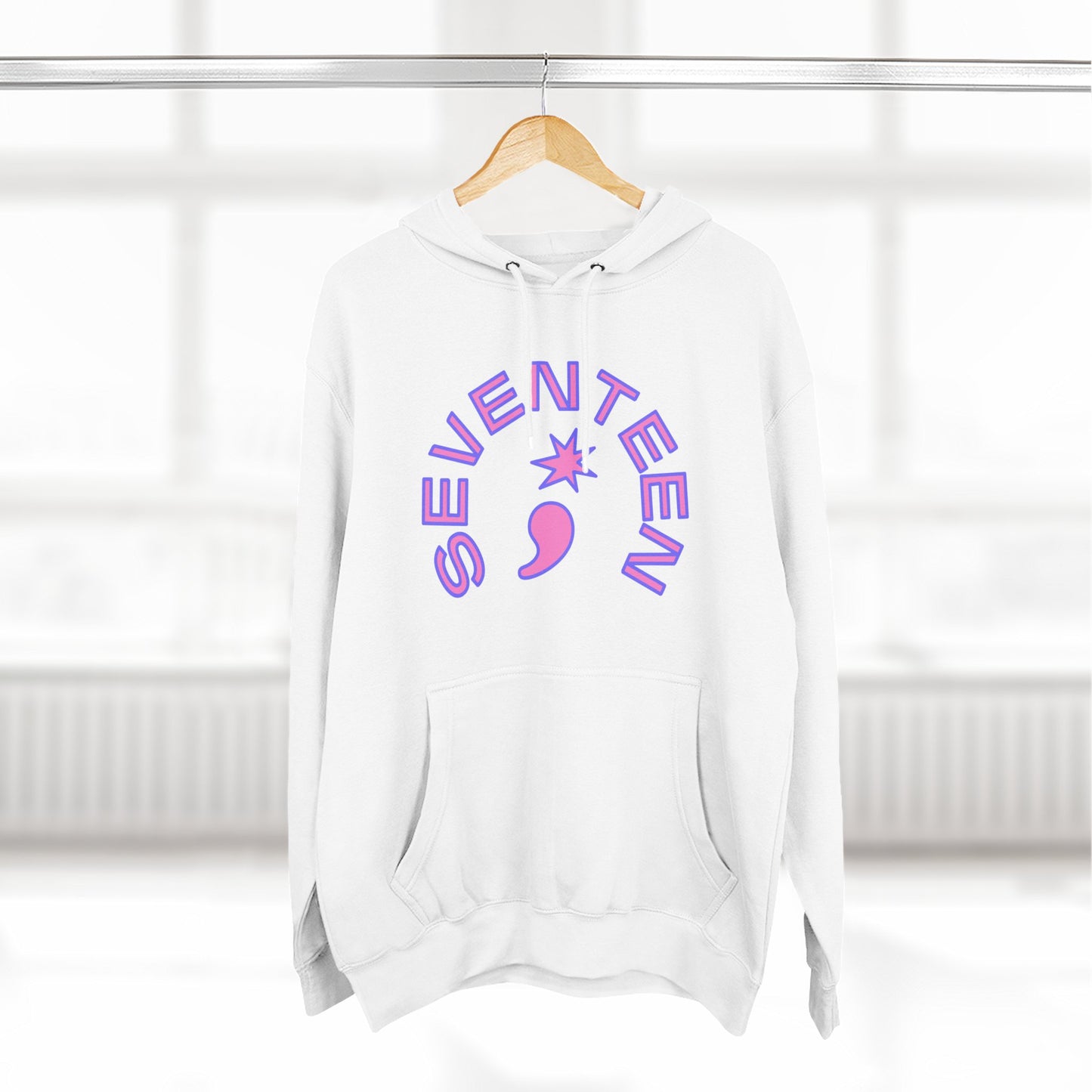 Arc Star Seventeen Three-Panel Fleece Hoodie - snazzymerch
