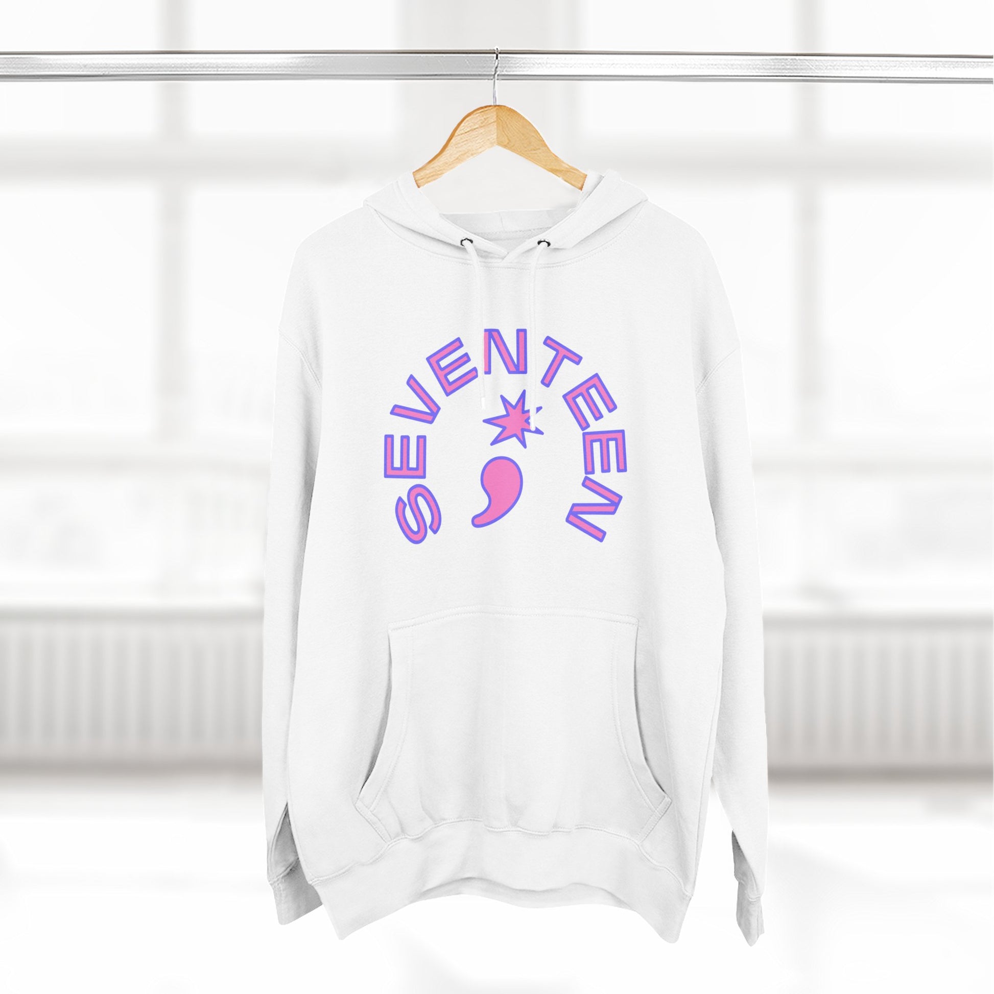 Arc Star Seventeen Three-Panel Fleece Hoodie - snazzymerch