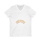 Golden Sun Collective Unisex Jersey Short Sleeve V-Neck Tee - snazzymerch