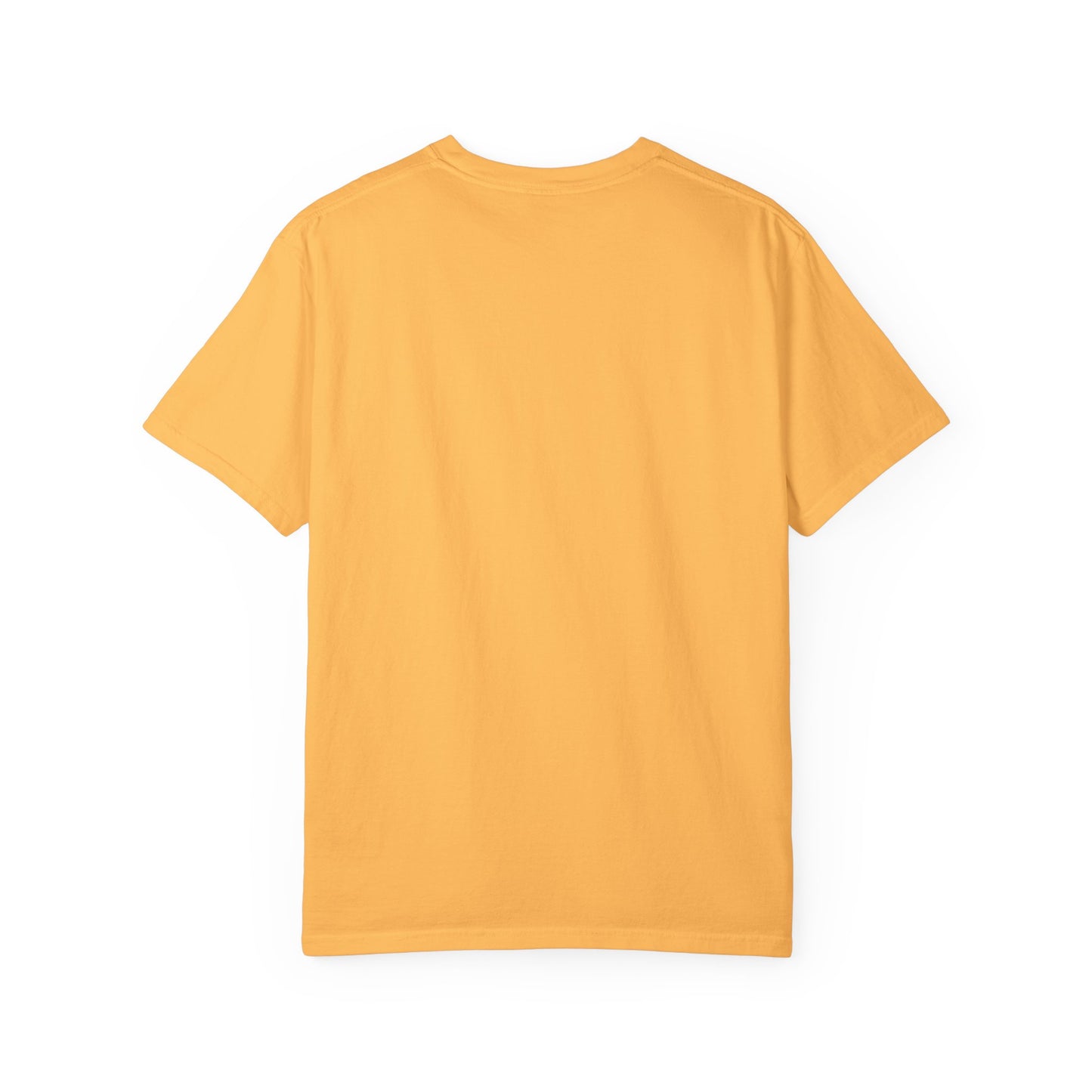 Yellow Smiley Unisex Garment-Dyed T-shirt - snazzymerch