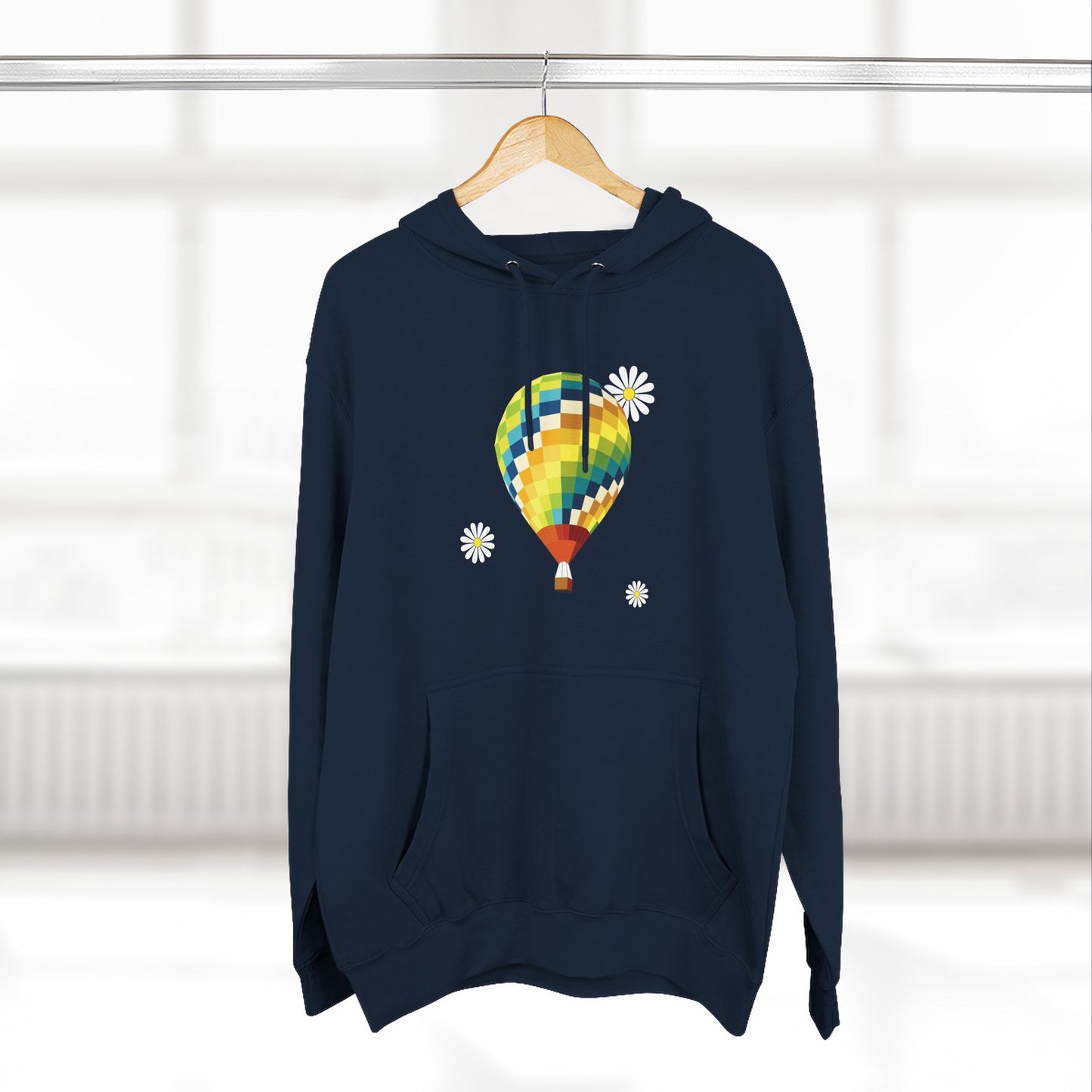 Dream Balloon GraphicThree-Panel Fleece Hoodie - snazzymerch