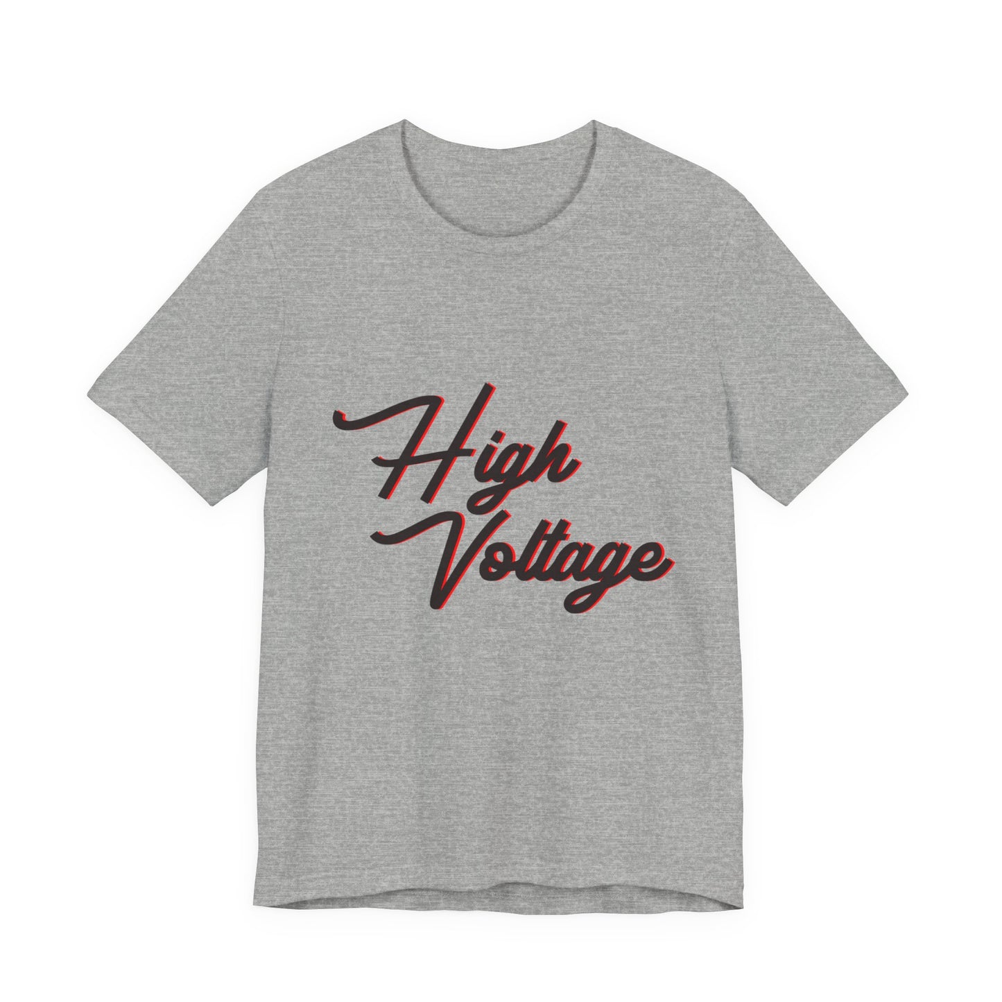 High Voltage Vibe Unisex short sleeve Tee Printify