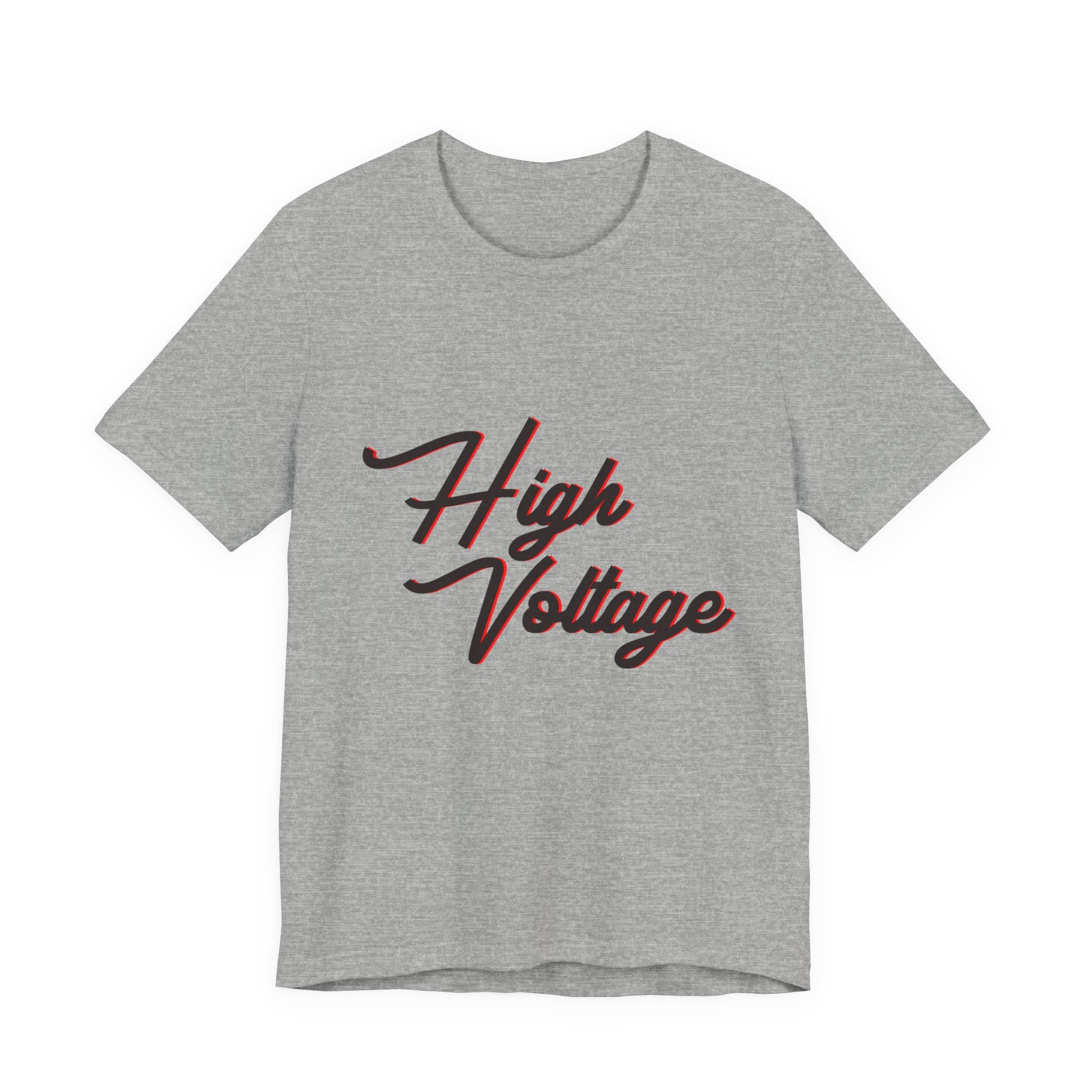 High Voltage Vibe Unisex short sleeve Tee Printify