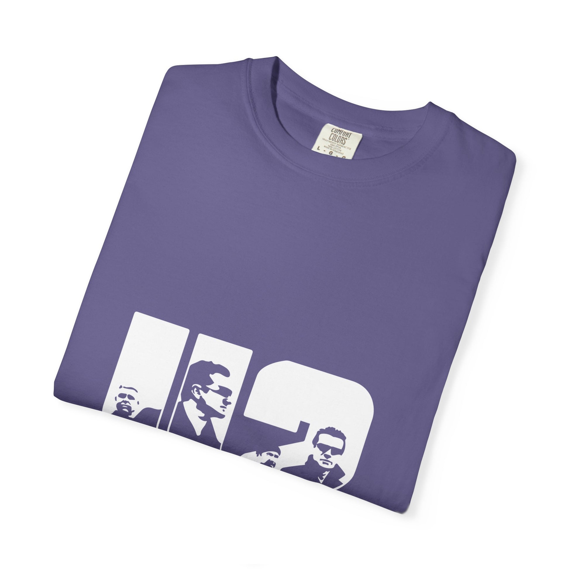 Bold Block Letter Graphic Unisex Garment-Dyed T-shirt - snazzymerch