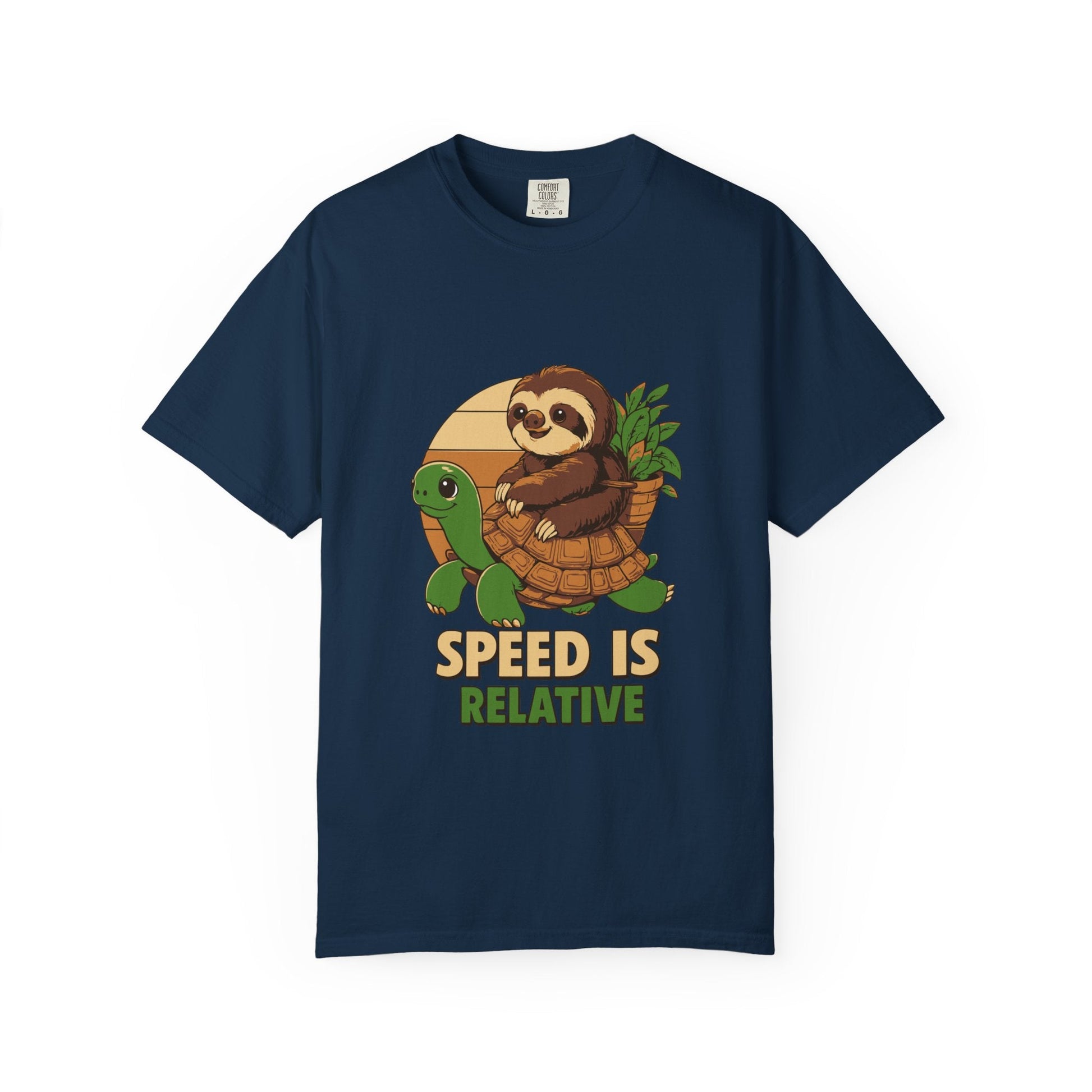 Dyed T-shirt – Snazzy Speed Edition Printify