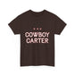 Western Cowboy Unisex Heavy Cotton Tee - snazzymerch