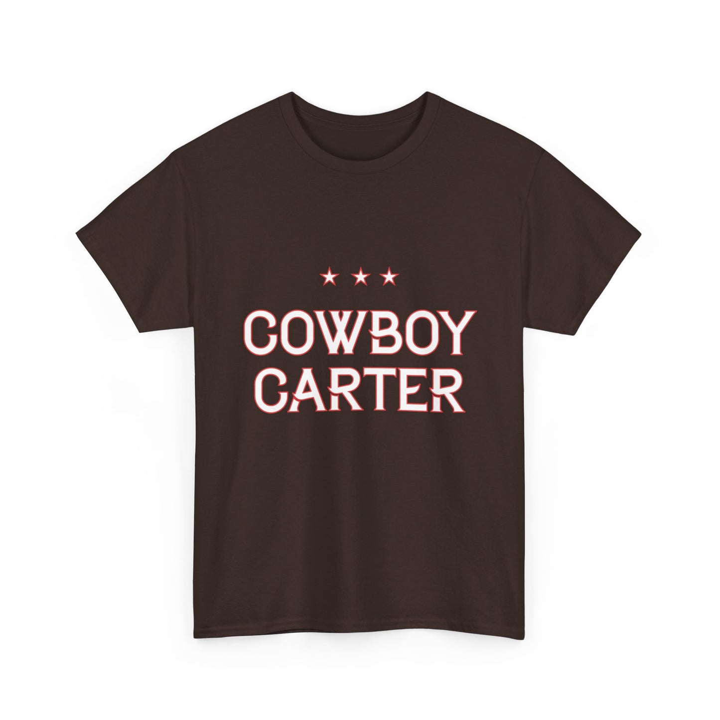 Western Cowboy Unisex Heavy Cotton Tee - snazzymerch