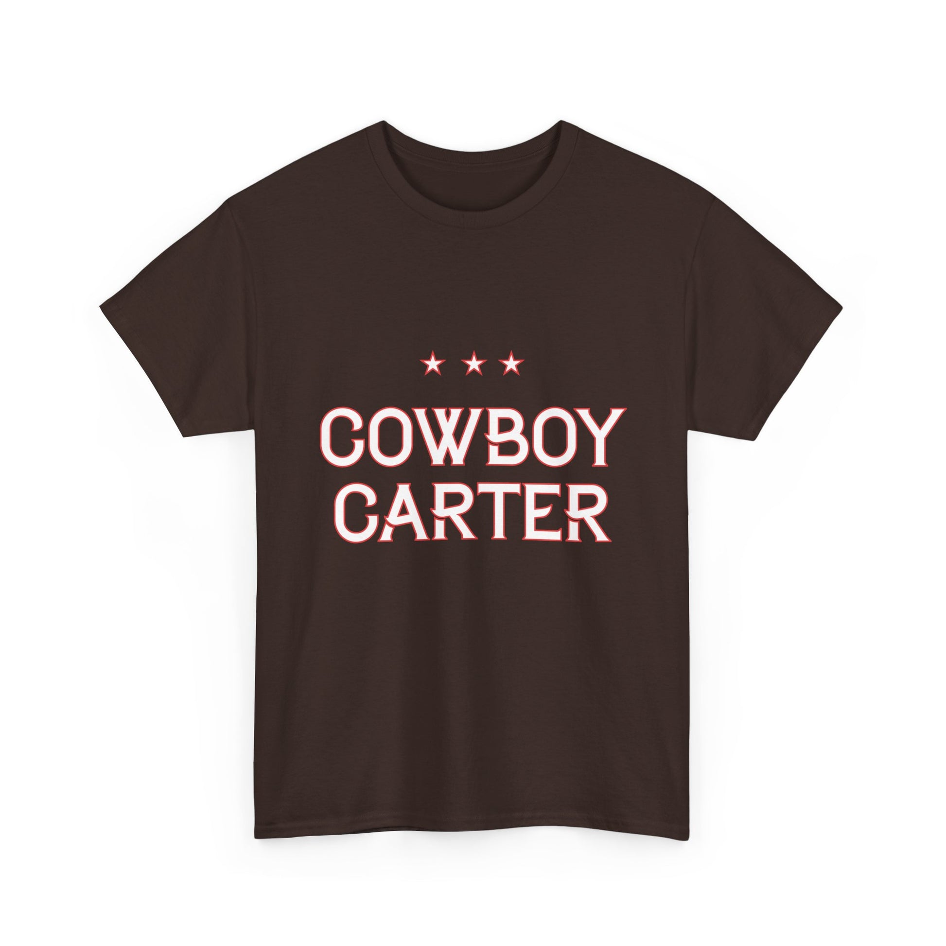 Western Cowboy Unisex Heavy Cotton Tee - snazzymerch