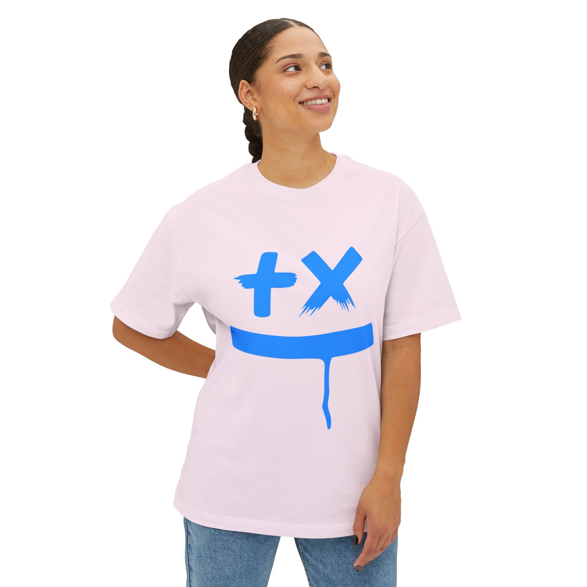 Oversized Boxy Tee | Ed Sheeran Smiley Edition