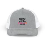 Retro Fade Letter Snapback Trucker Cap - snazzymerch