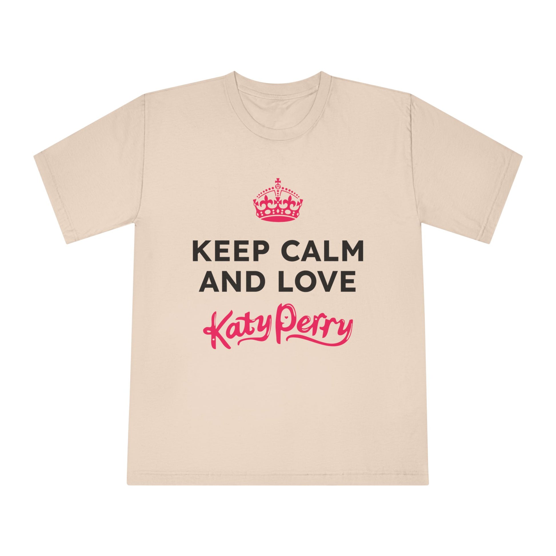Crown over Katy Perry Signature” - Unisex Classic Crewneck T-shirt Printify