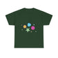 Color Pop Charm Patch Unisex Heavy Cotton Tee - snazzymerch
