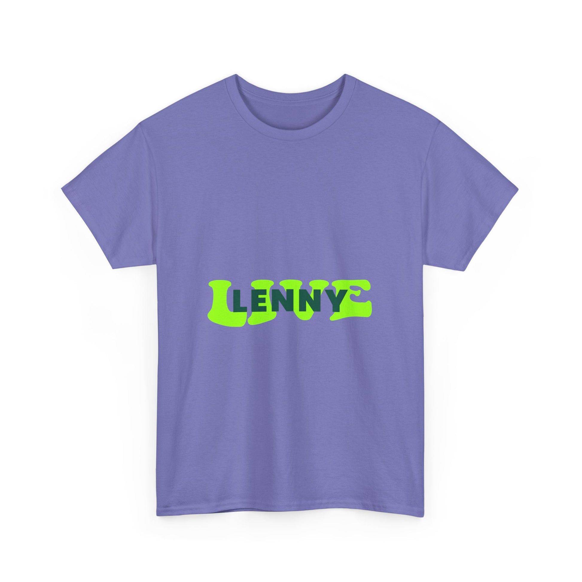Live Lenny Pop Unisex Heavy cotton tee Printify
