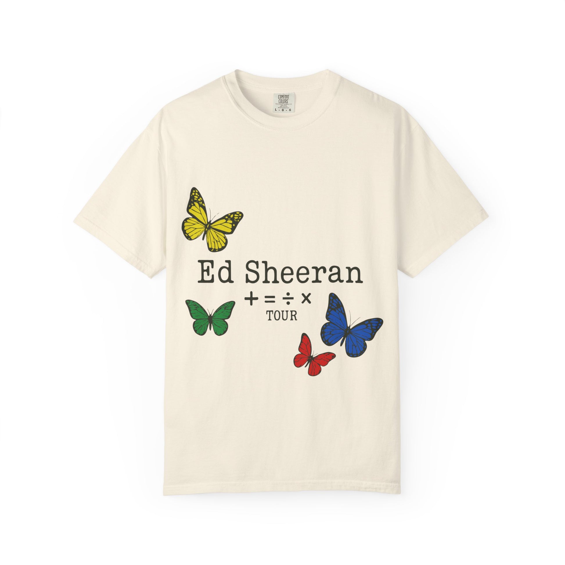 Ed Sheeran Butterfly Dyed T-Shirt | Vintage Fit