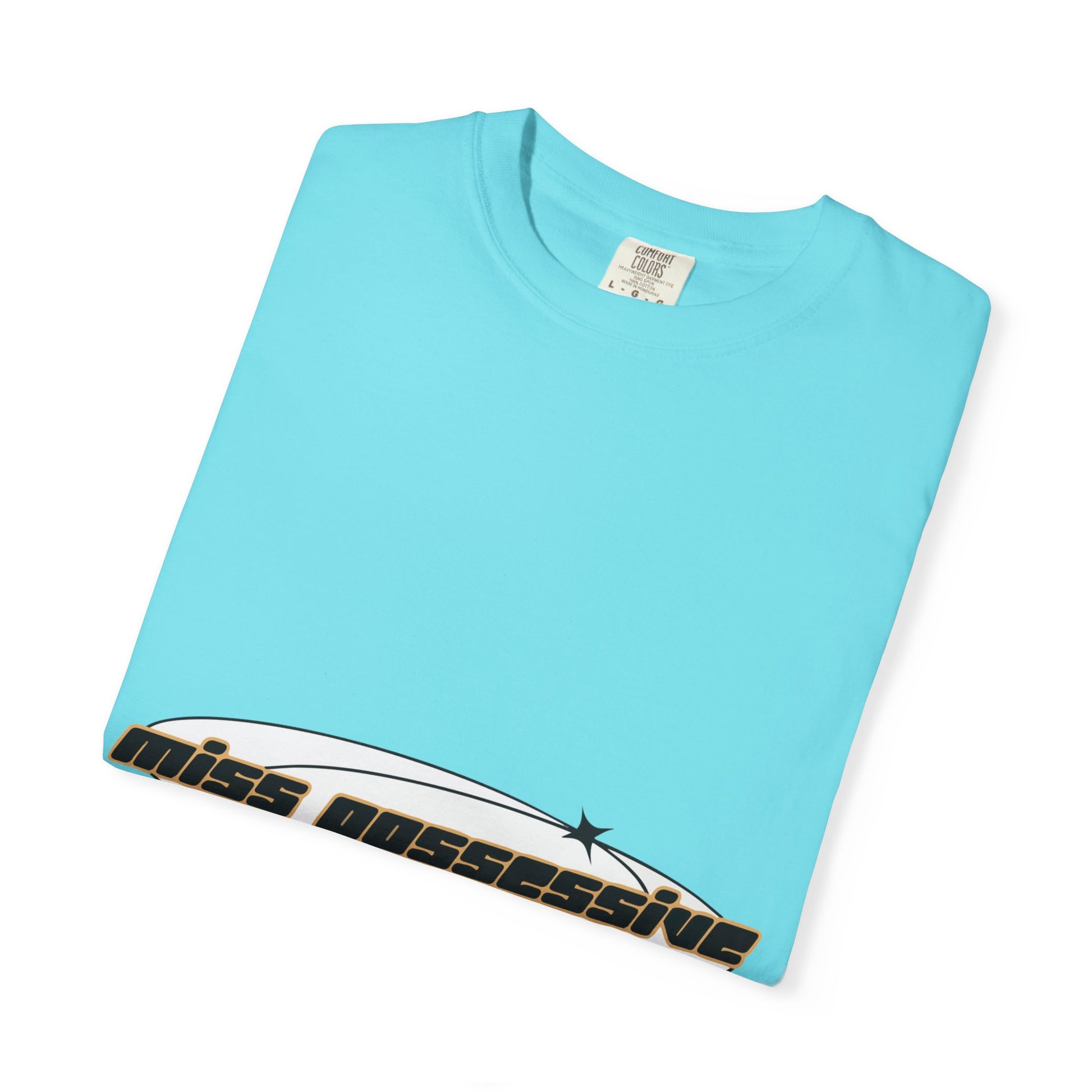 Cut-Out Text Unisex Garment-Dyed T-shirt - snazzymerch