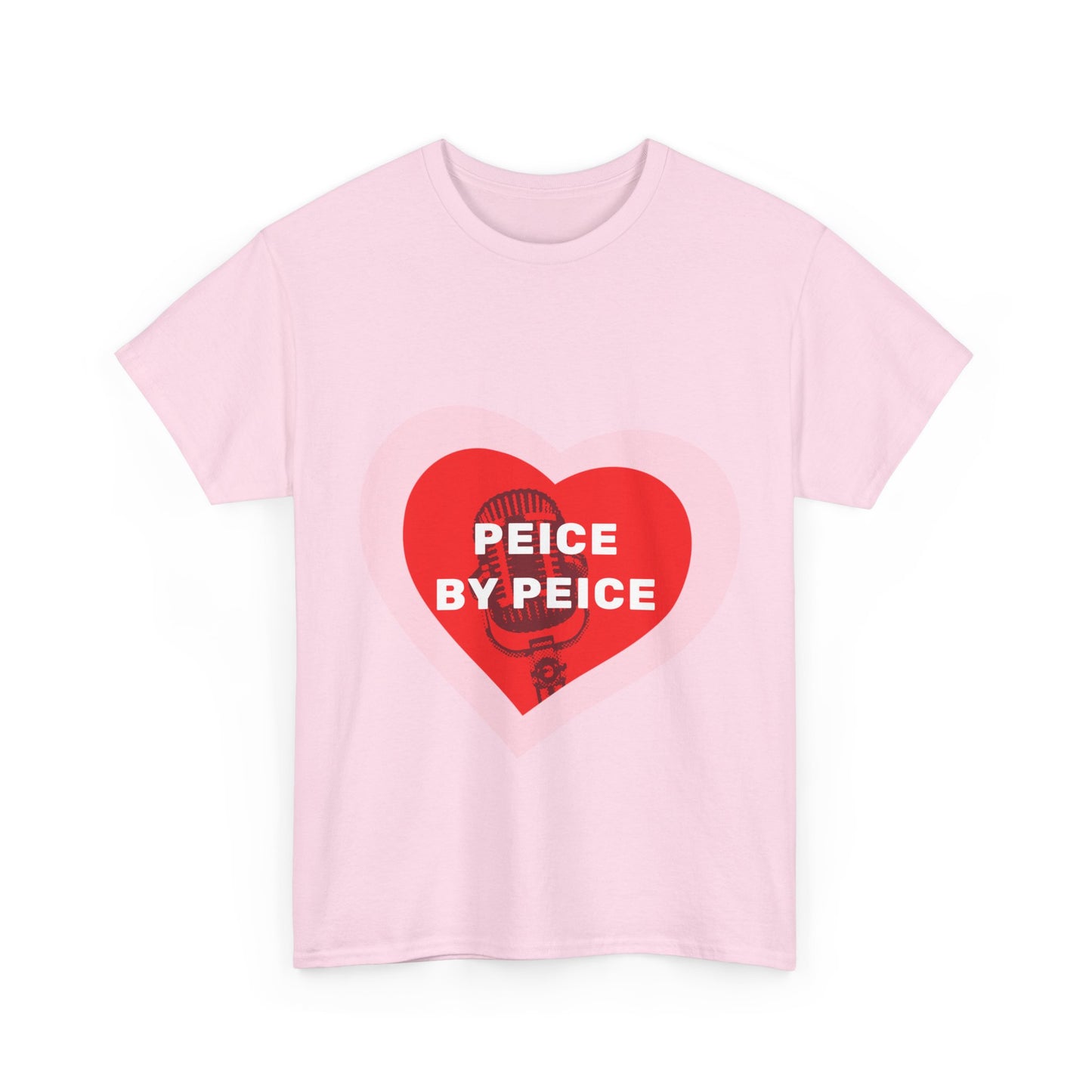 Piece by Piece Mic Drop Unisex Heavy cotton tee Printify