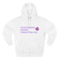 Your Dreams Haven’t Forgotten You Three-Panel Fleece Hoodie - snazzymerch