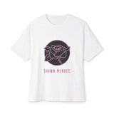 Neon Bloom Unisex Oversized Boxy Tee Printify