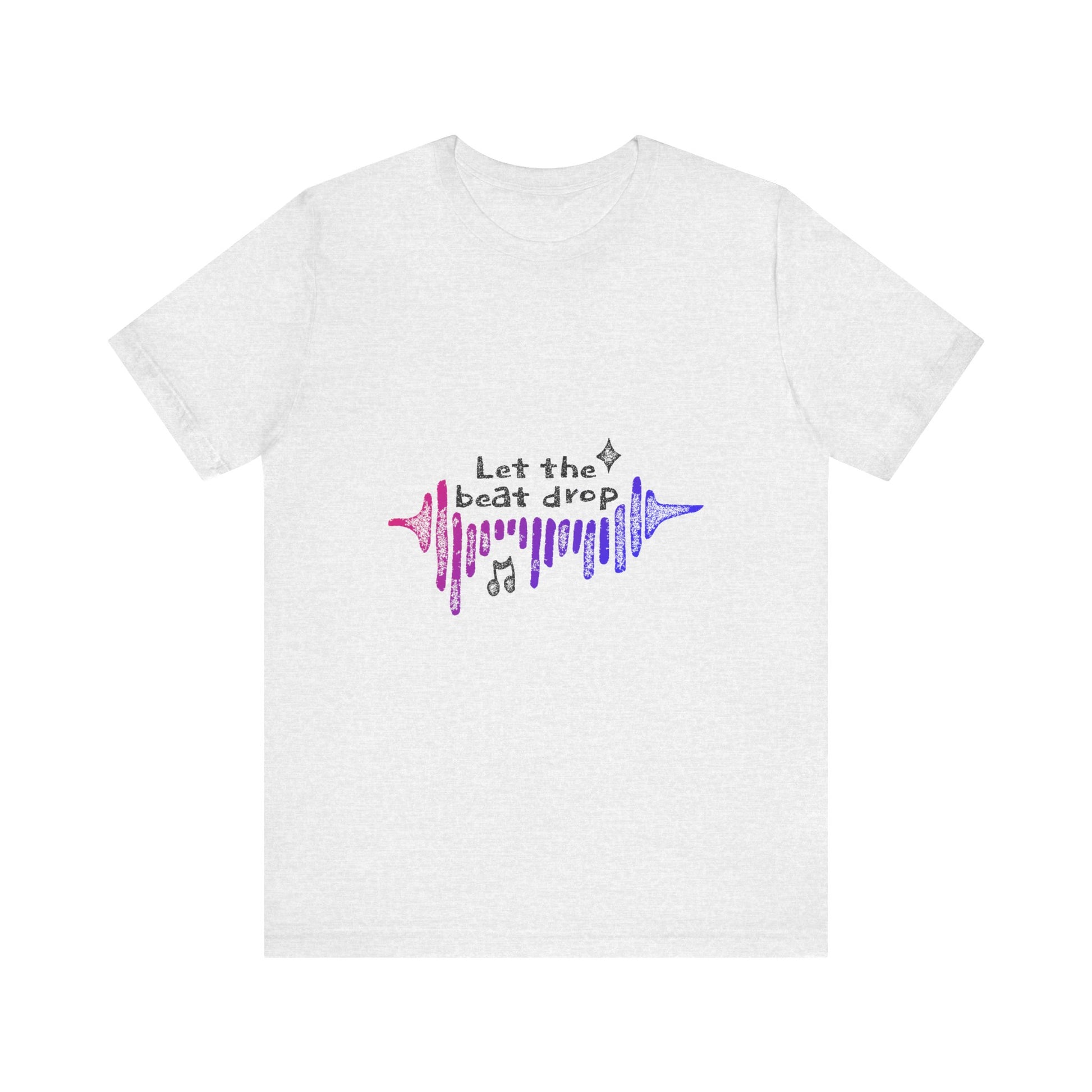 Bold Beats Visualizer Unisex Jersey short sleeve tee Printify