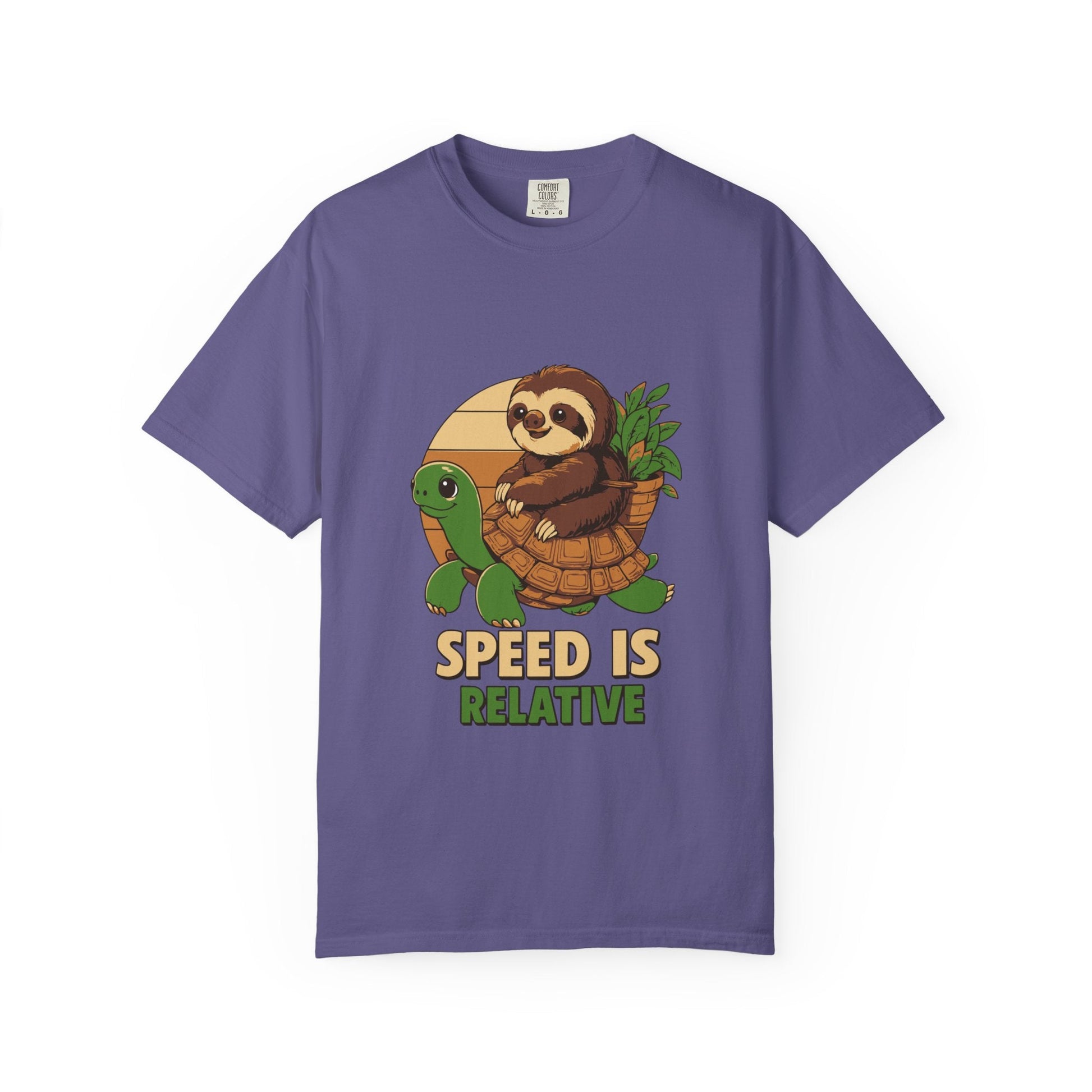 Dyed T-shirt – Snazzy Speed Edition Printify