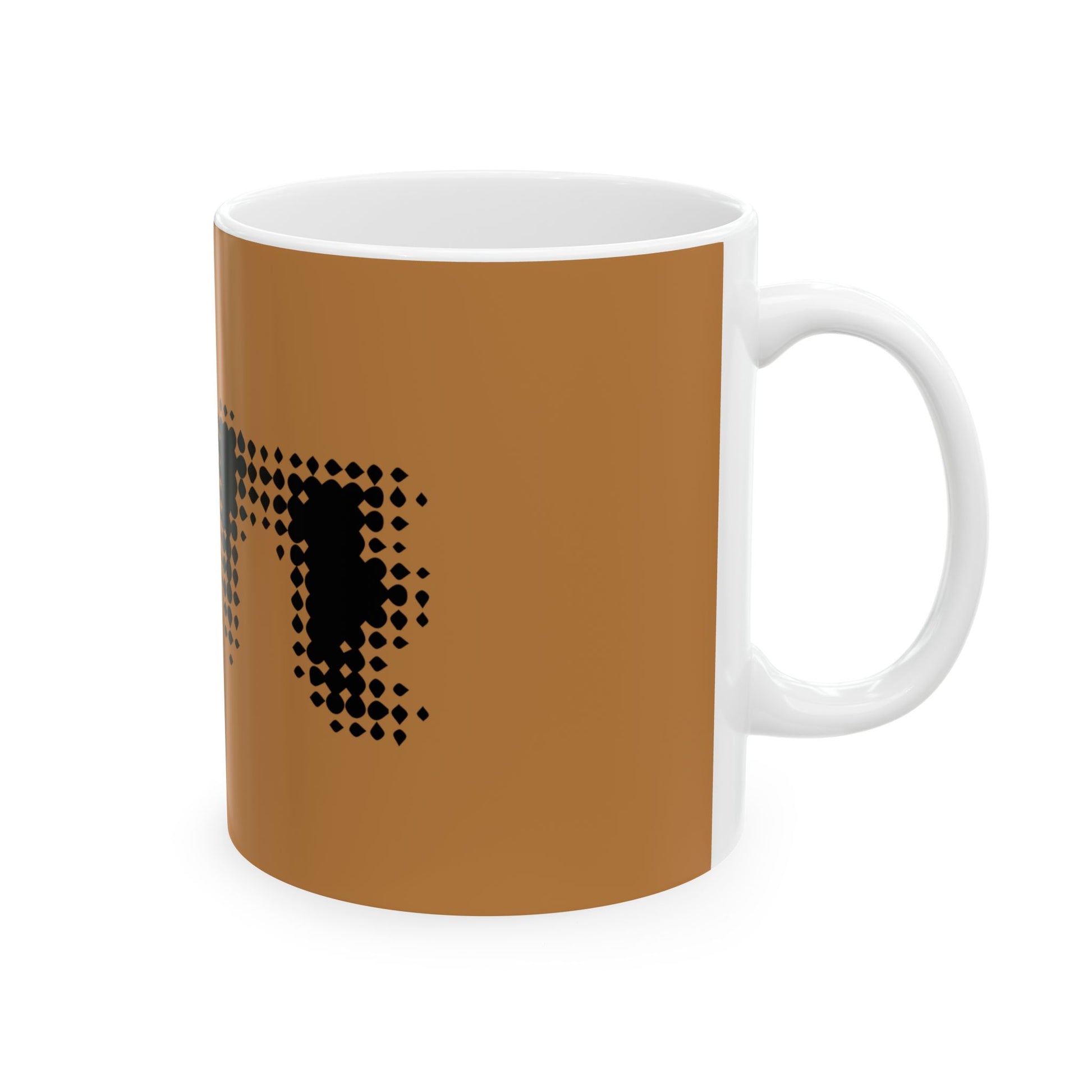 Outline Varsity Ceramic Mug, (11oz, 15oz) - snazzymerch