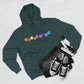 Color Pop Seventeen Three-Panel Fleece Hoodie - snazzymerch