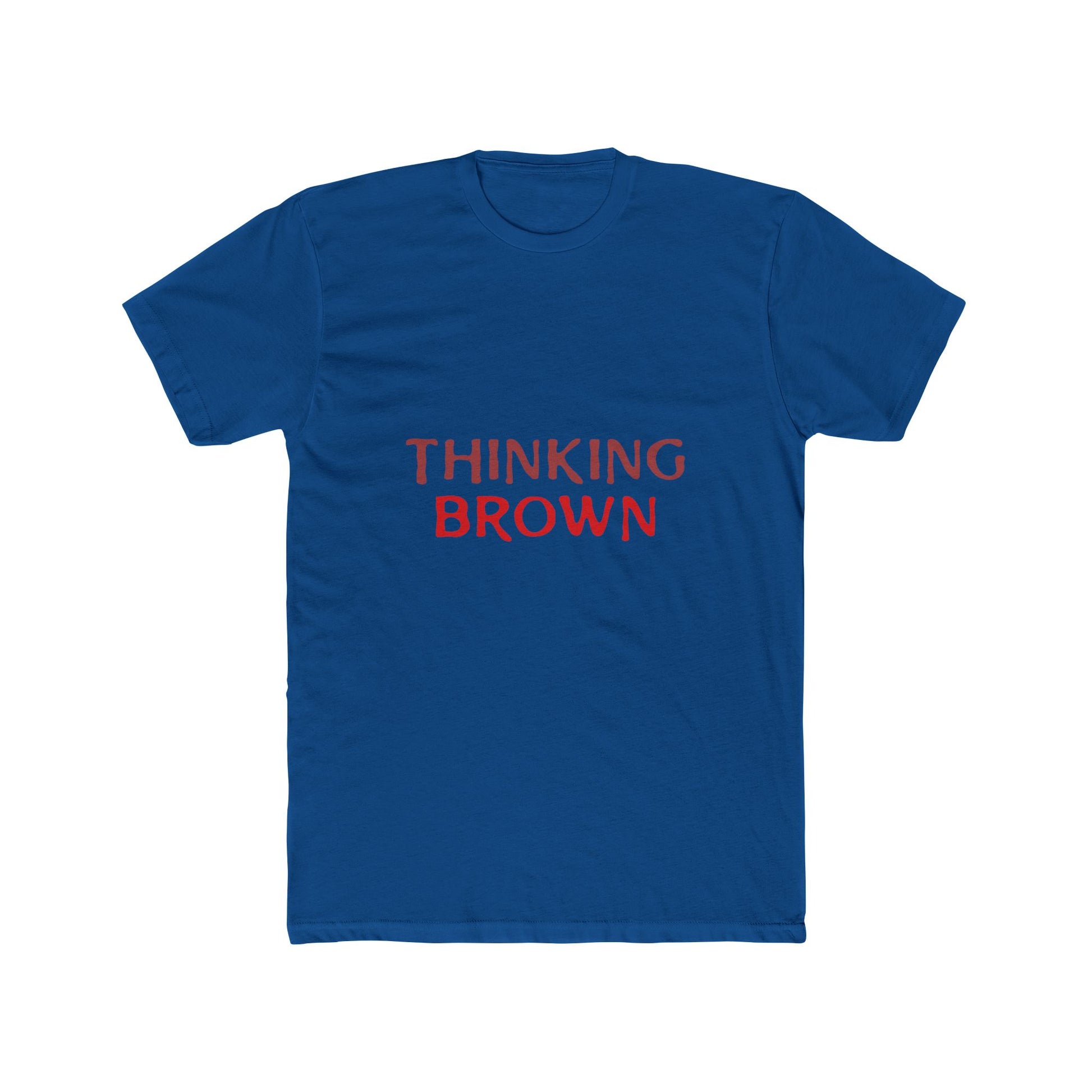 Thinking Bold Text Unisex Cotton Tee - snazzymerch