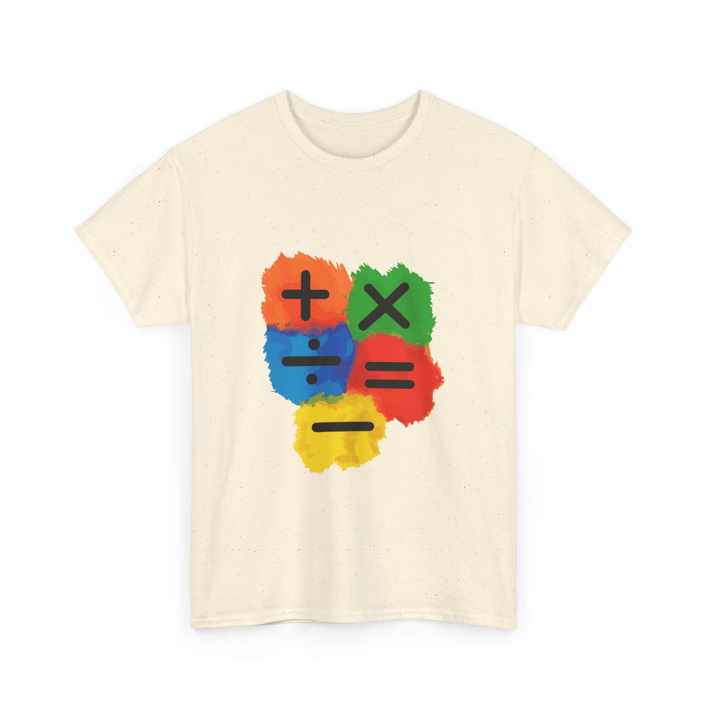 Orange Equals Symbol Unisex Heavy Cotton Tee Printify