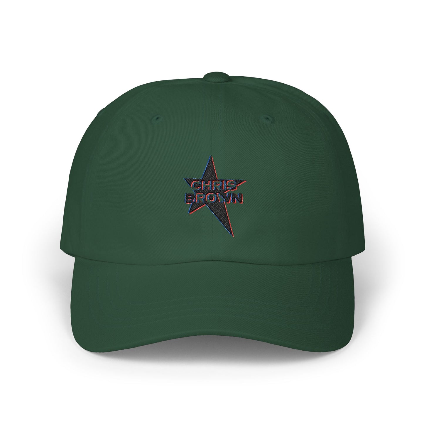 Star Outline Retro Classic Dad Cap - snazzymerch