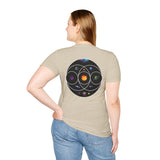 Unisex Softstyle T-Shirt Inspired by Coldplay’s Illustration Concept_B Printify