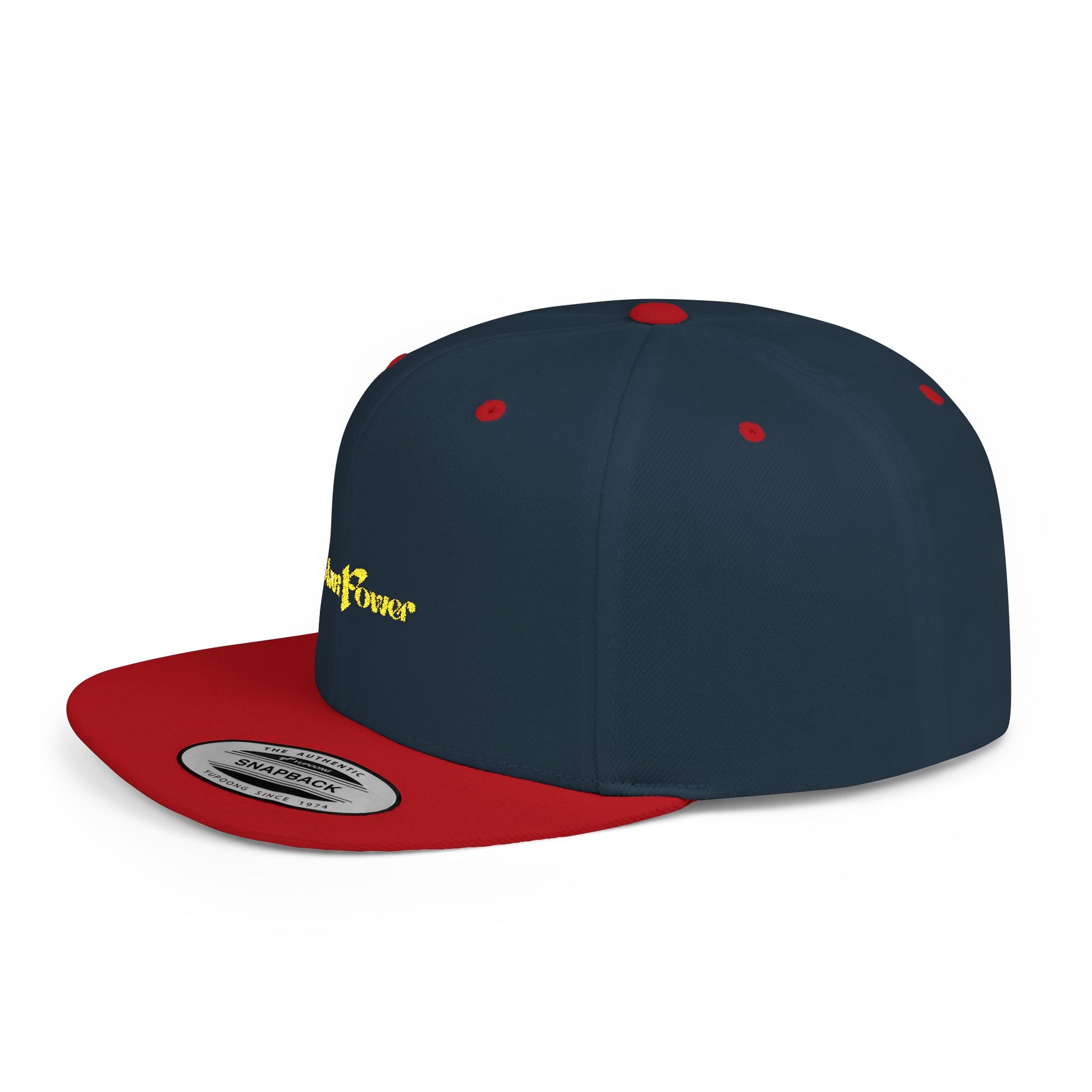 Solar Power Retro Flat Bill Snapback - snazzymerch